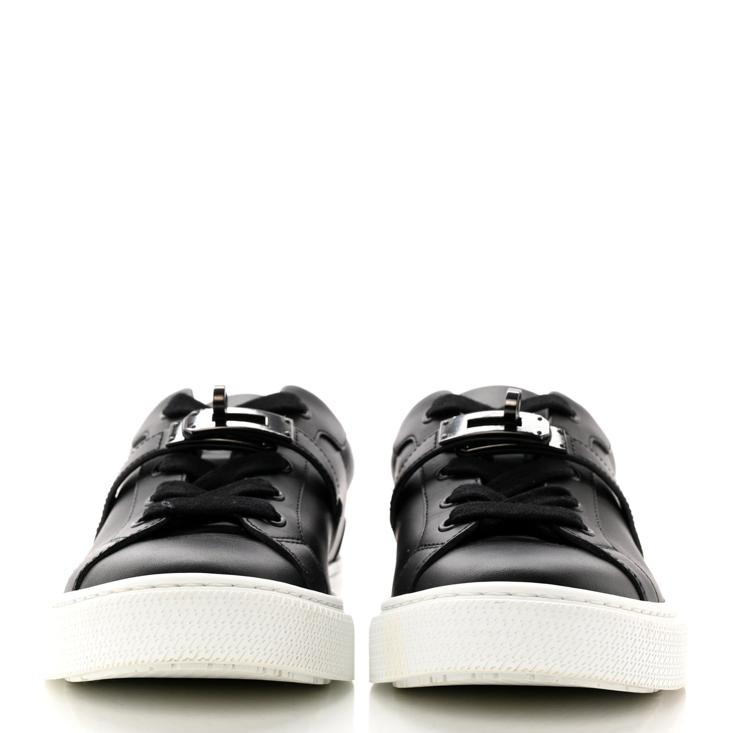 Calfskin Day Sneakers 35 Black