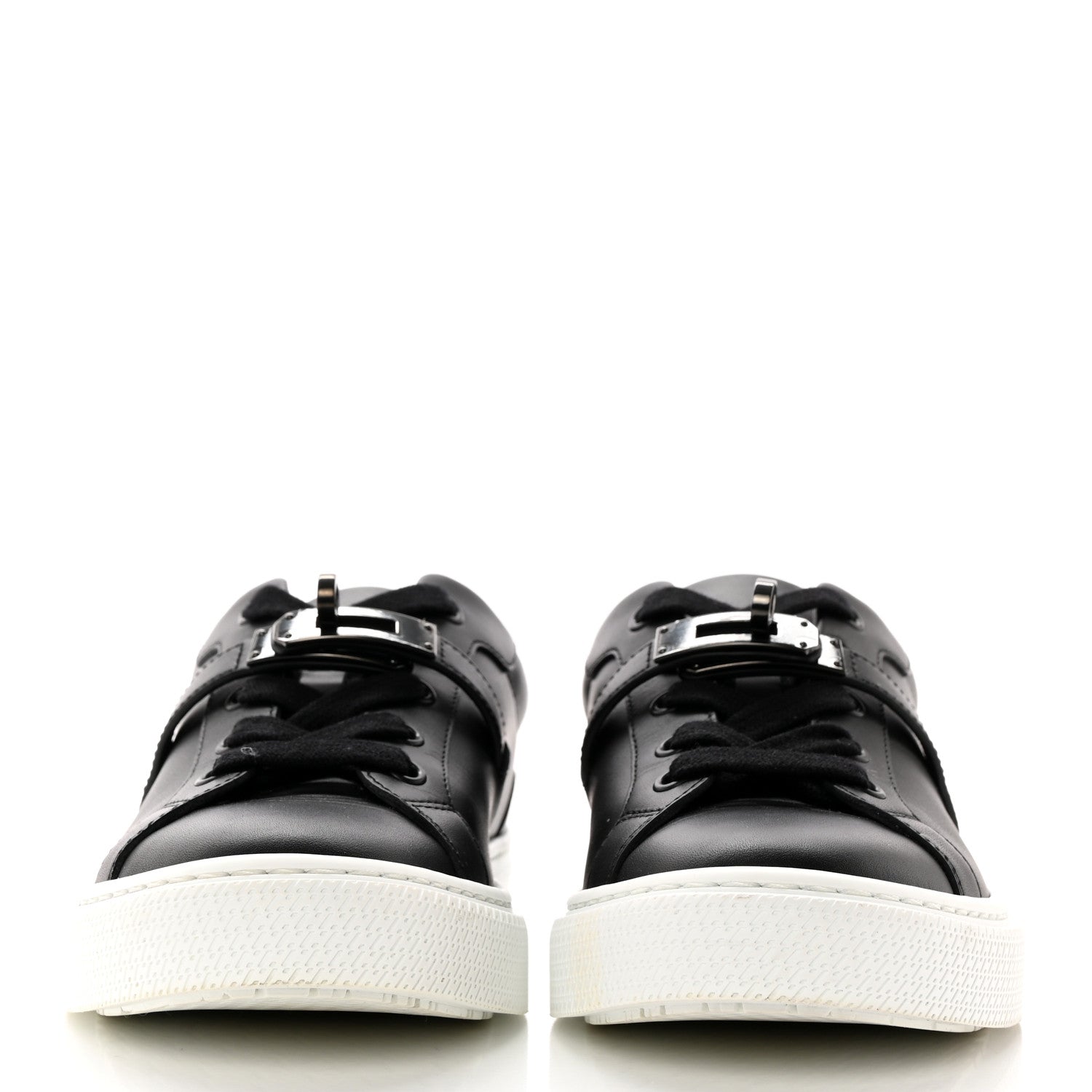 Hermes Calfskin Day Sneakers 35 Black 2 of 15