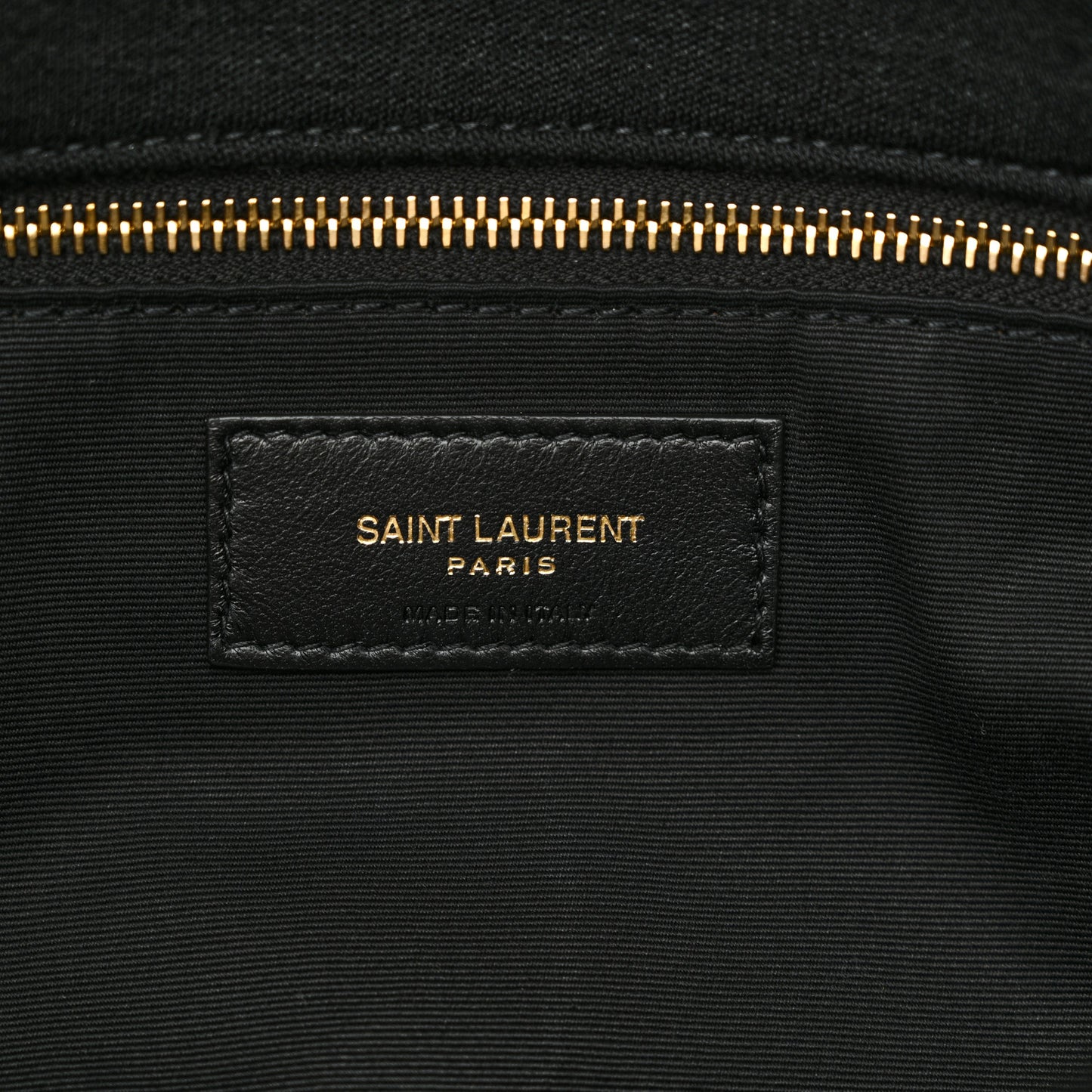Wool Jersey Quilted Medium Loulou Puffer Monogram Chain Black