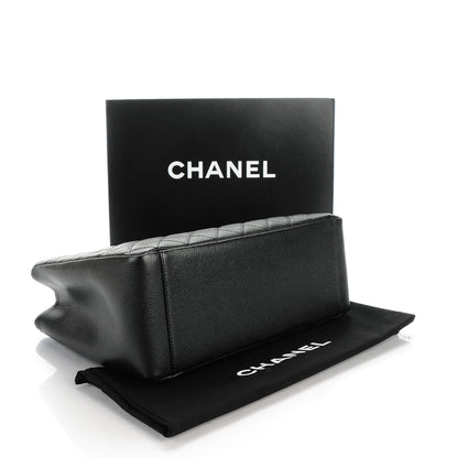 Chanel Caviar Quilted Grand Shopping Tote GST Black 4 of 7