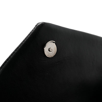 Saint Laurent Calfskin Y Quilted Monogram Loulou Document Holder Black 17 of 25