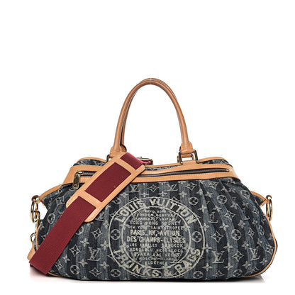 Louis Vuitton Denim Raye Cabas GM 1 of 11