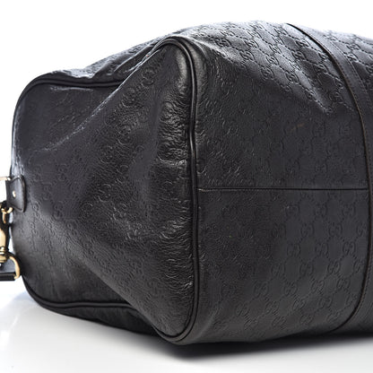 Gucci Guccissima Large Carry On Duffle Chocolate 8 of 11