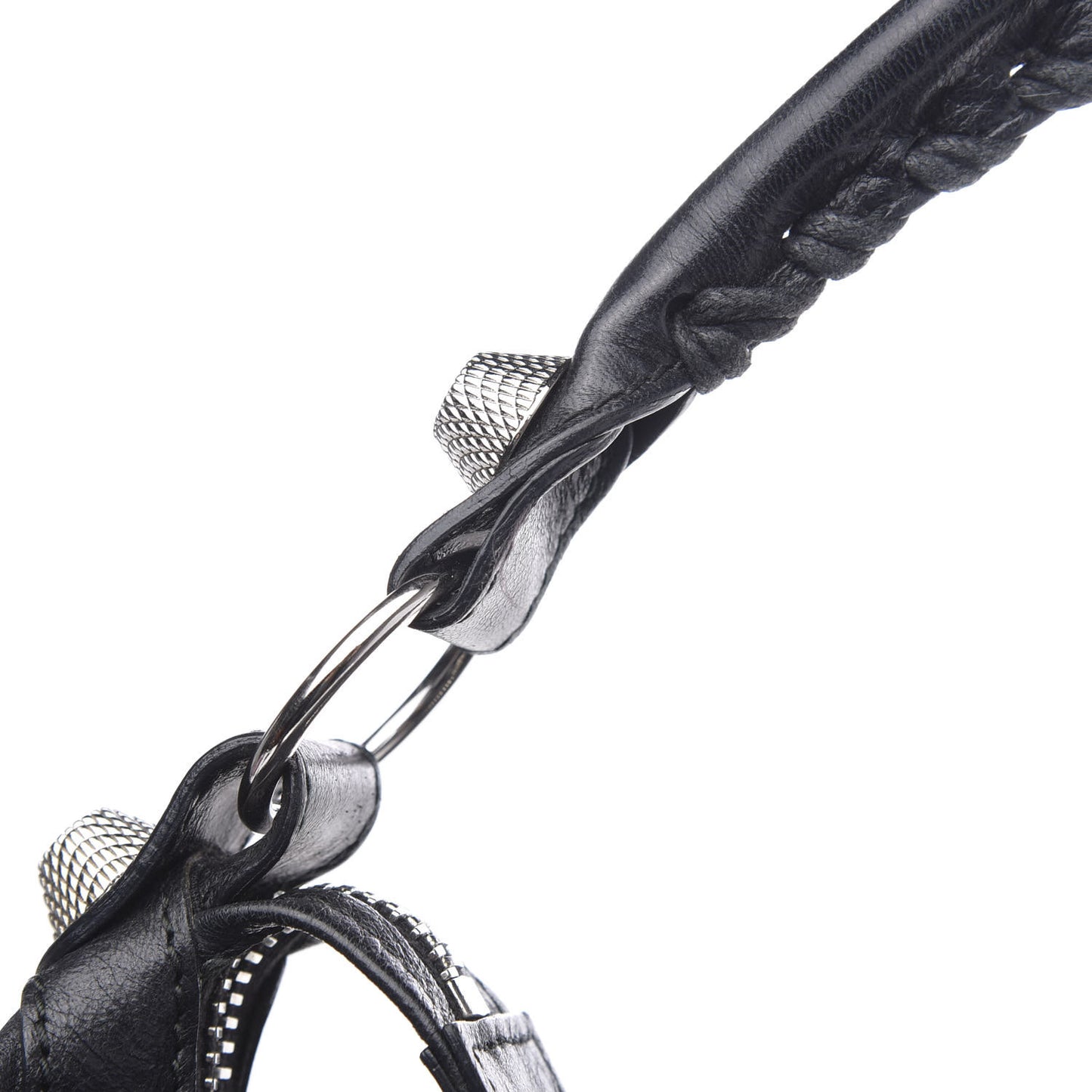 Chevre Giant 21 Silver Hardware Day Hobo Black