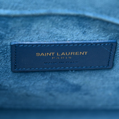 Saint Laurent Calfskin Baby Sac De Jour Indigo 6 of 28