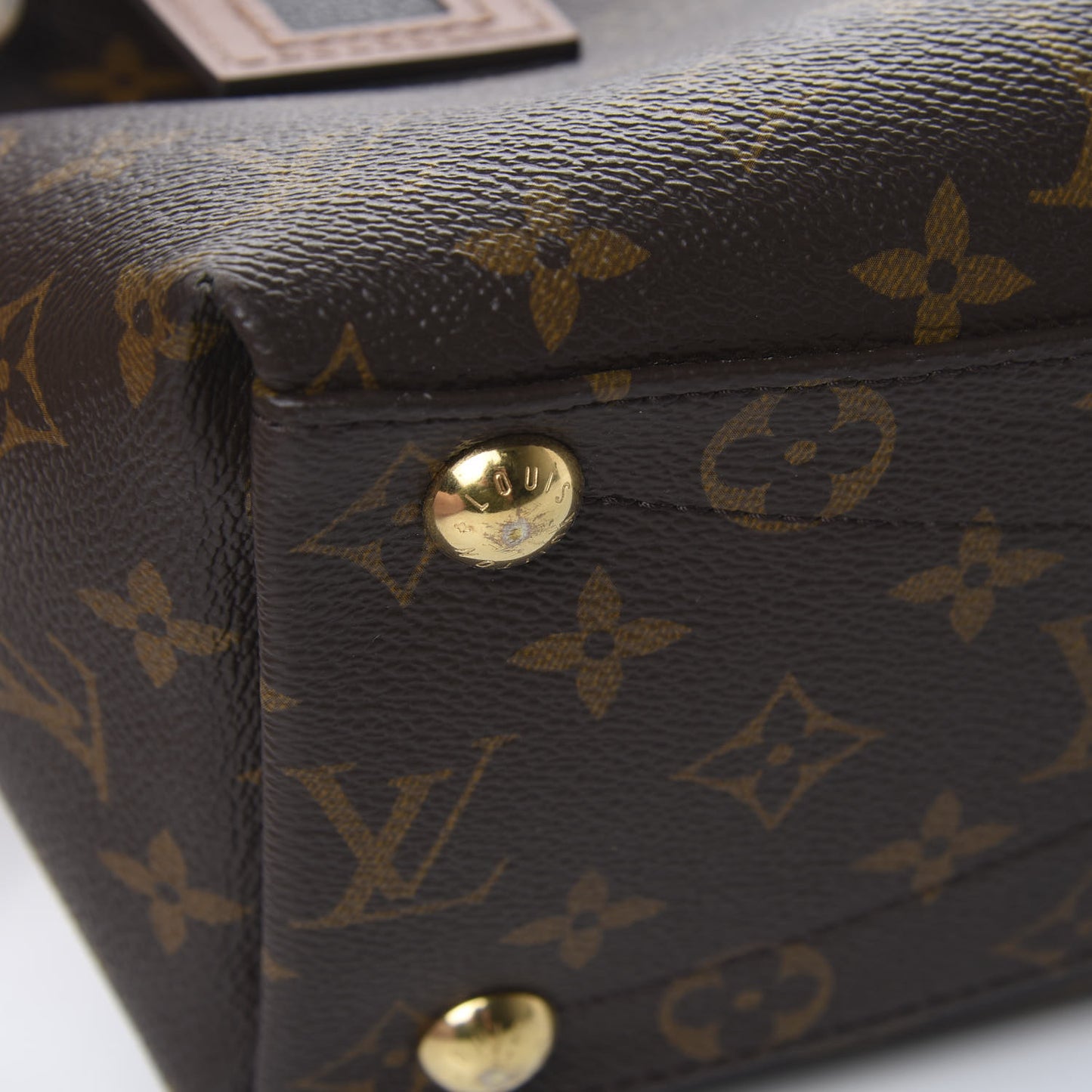 Monogram V Tote MM Black