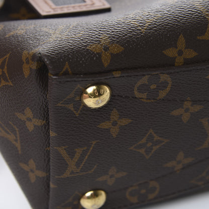 Louis Vuitton Monogram V Tote MM Black 12 of 16