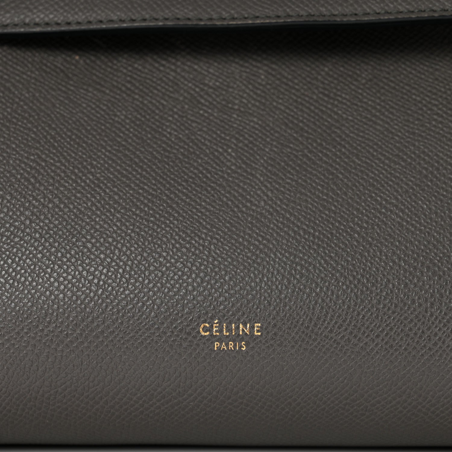 Celine Grained Calfskin Micro Belt Bag Grey 6 of 11
