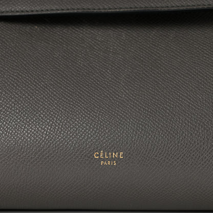 Celine Grained Calfskin Micro Belt Bag Grey 6 of 11