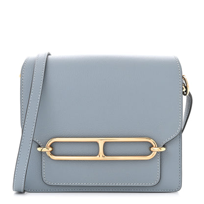 Hermes Evercolor Mini Sac Roulis Bleu Lin 1 of 10