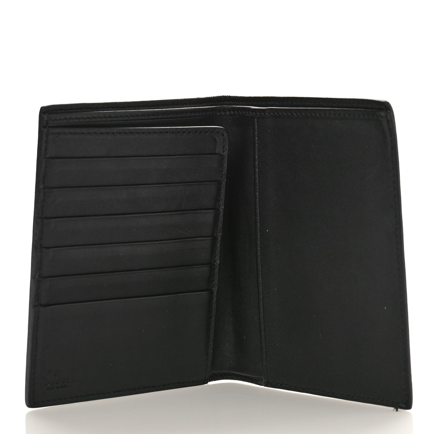 Microguccissima Passport Case Black