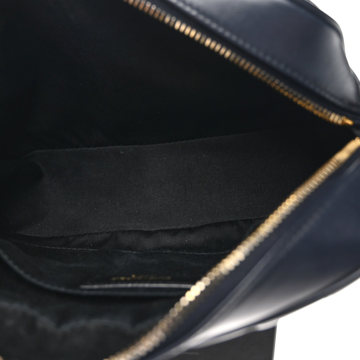 Calfskin Matelasse Monogram Lou Camera Bag Deep Marine