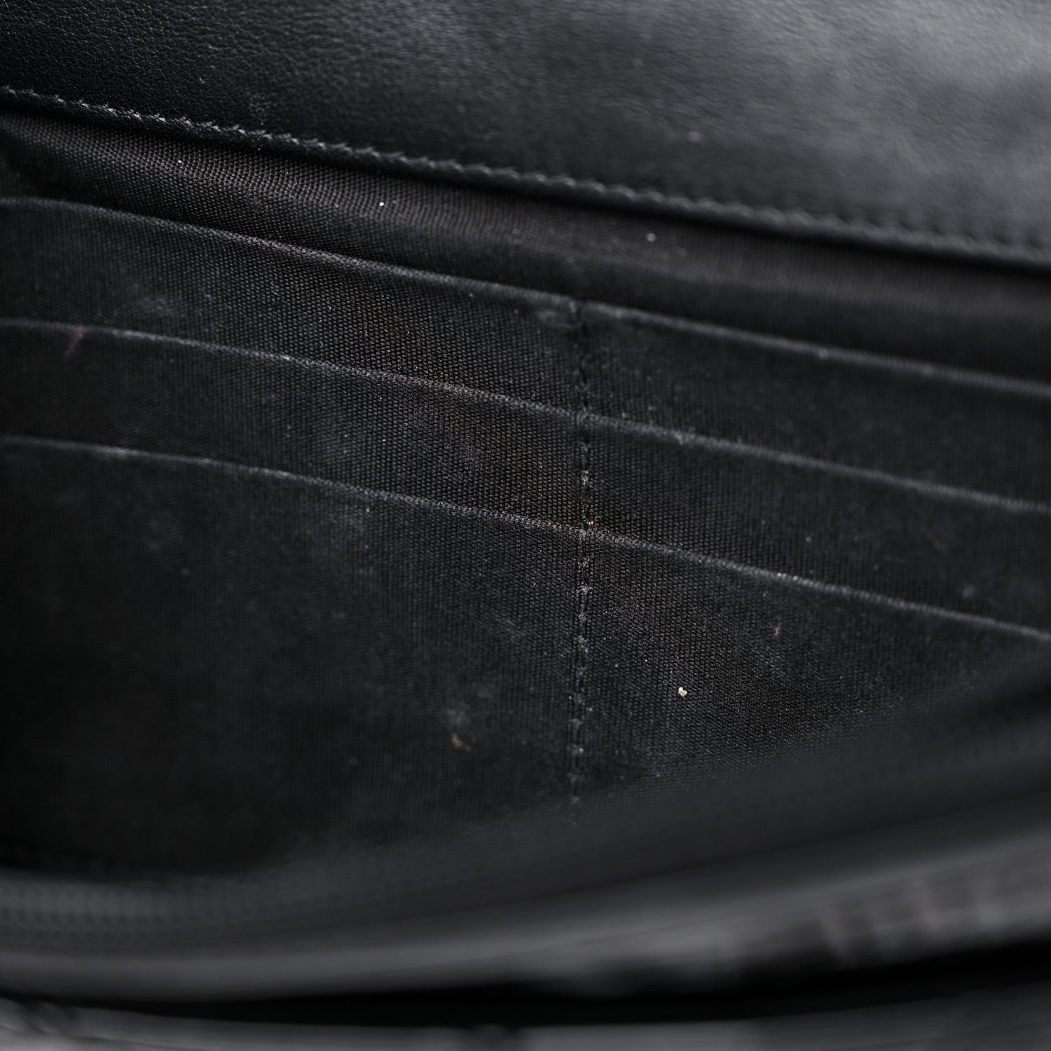 Chanel Patent Quilted Brilliant Wallet On Chain WOC Black 12 of 12