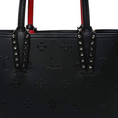 Christian Louboutin Calfskin Loubinthesky East West Cabata Tote Black 10 of 13