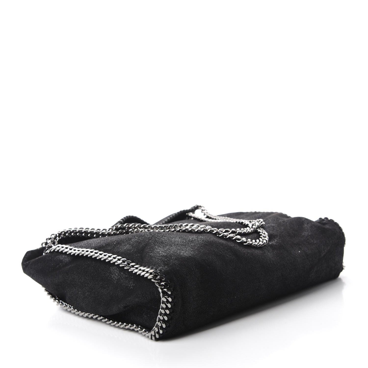 Stella McCartney Shaggy Deer Big Falabella Tote Black 5 of 11