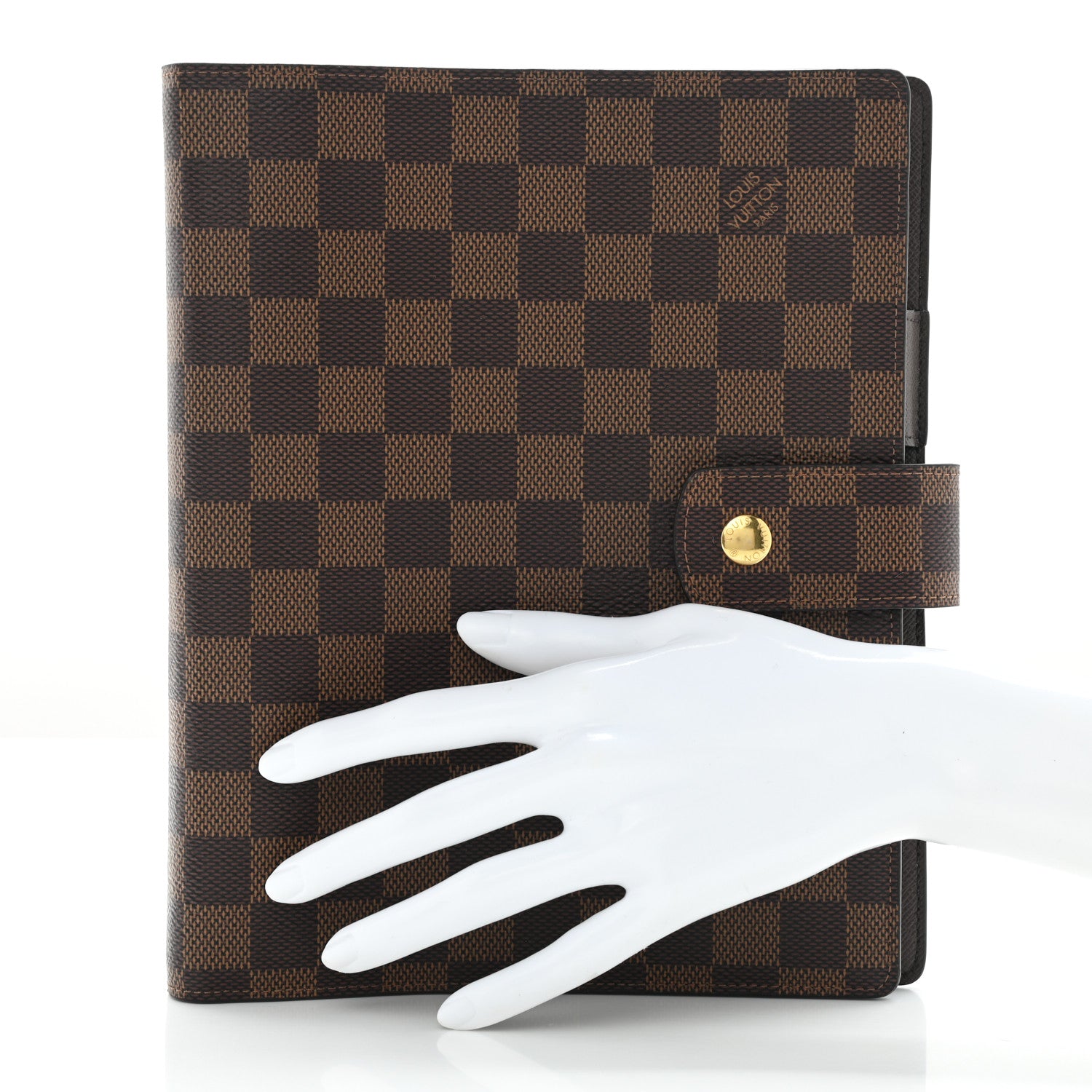 Louis Vuitton Damier Ebene Large Ring Agenda Cover 2 of 7