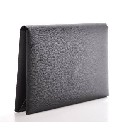 Hermes Epsom Calvi Pouch Black 3 of 11