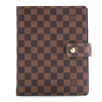 Louis Vuitton Damier Ebene Large Ring Agenda Cover 1 of 10