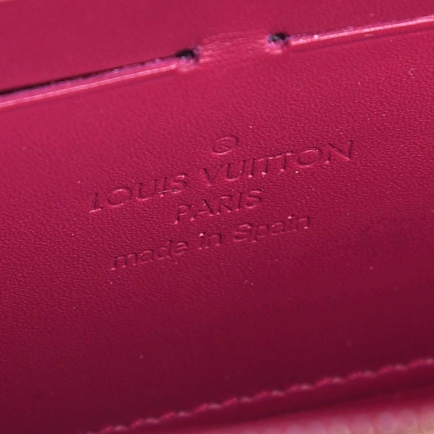 Louis Vuitton Vernis Zippy Wallet Rose Indien 6 of 8