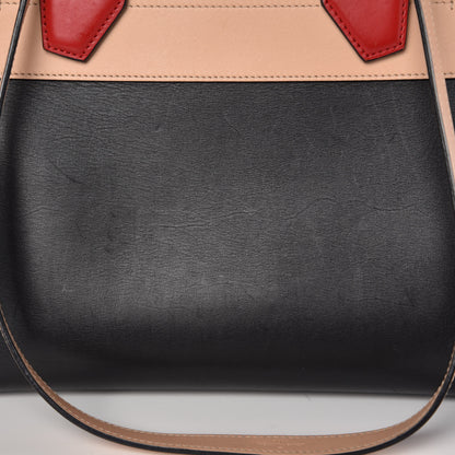 Louis Vuitton Calfskin City Steamer MM Black Creme Bourgogne 13 of 20