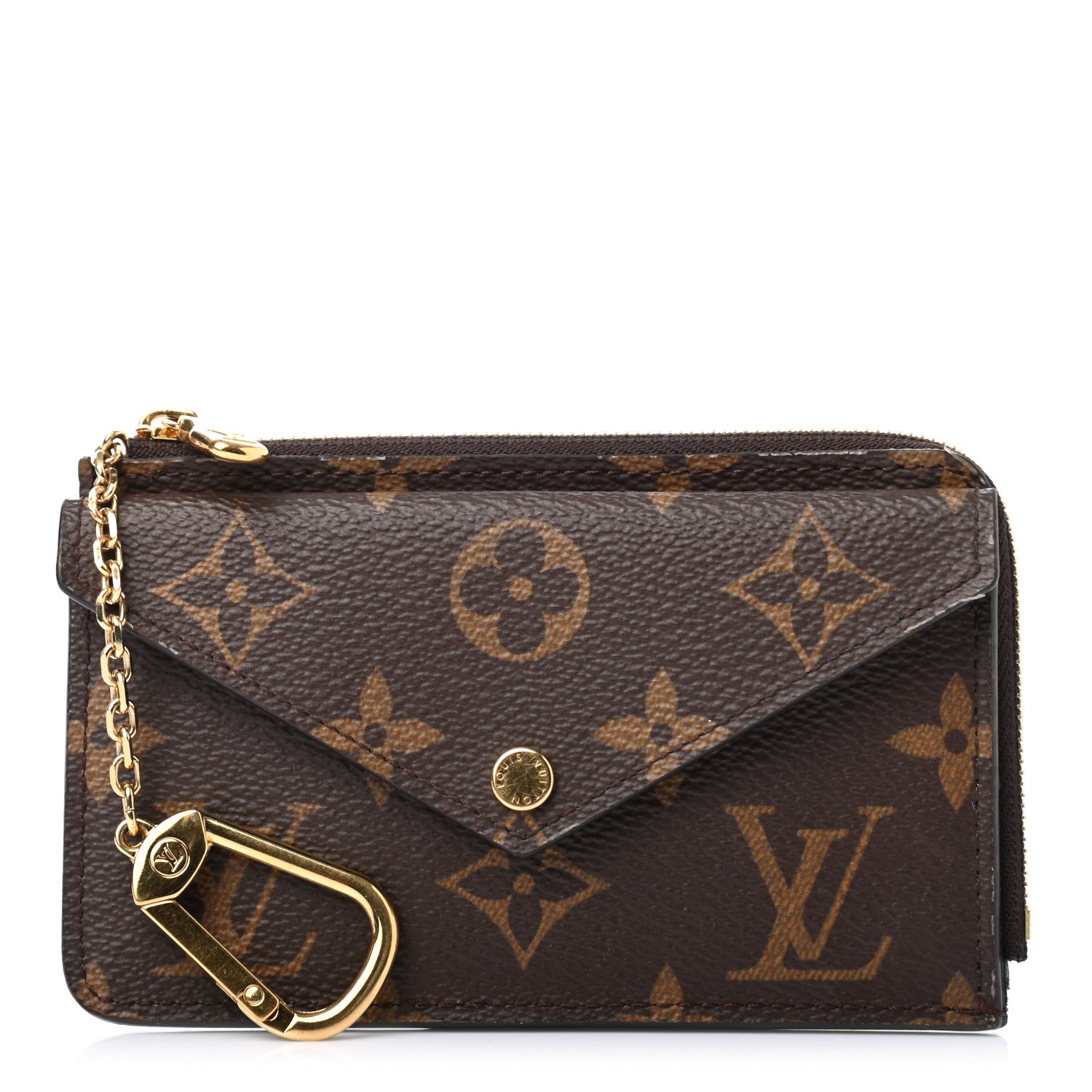Louis Vuitton Monogram Recto Verso Card Holder Black 1 of 8