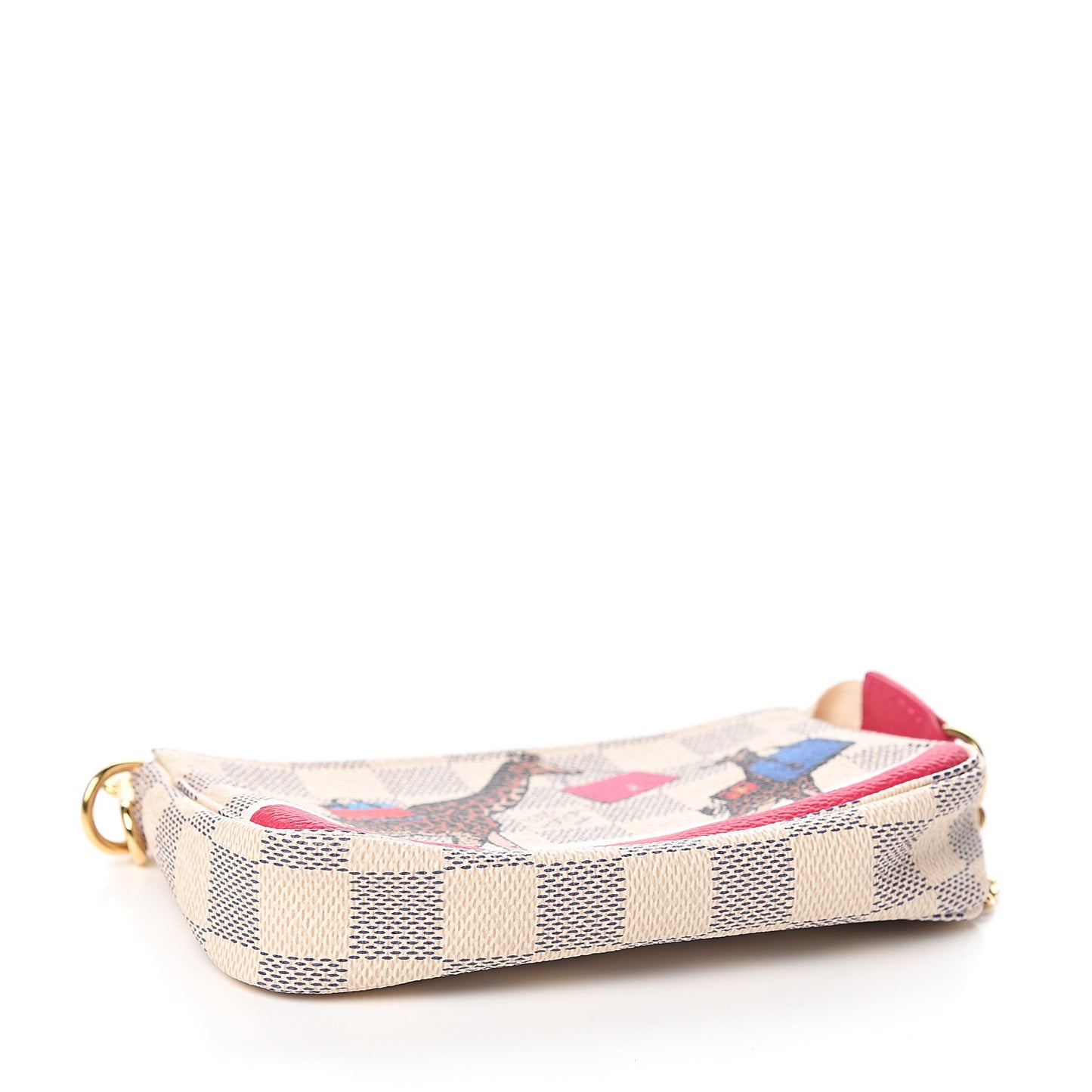 Damier Azur 2017 Christmas Animation Mini Pochette Accessories