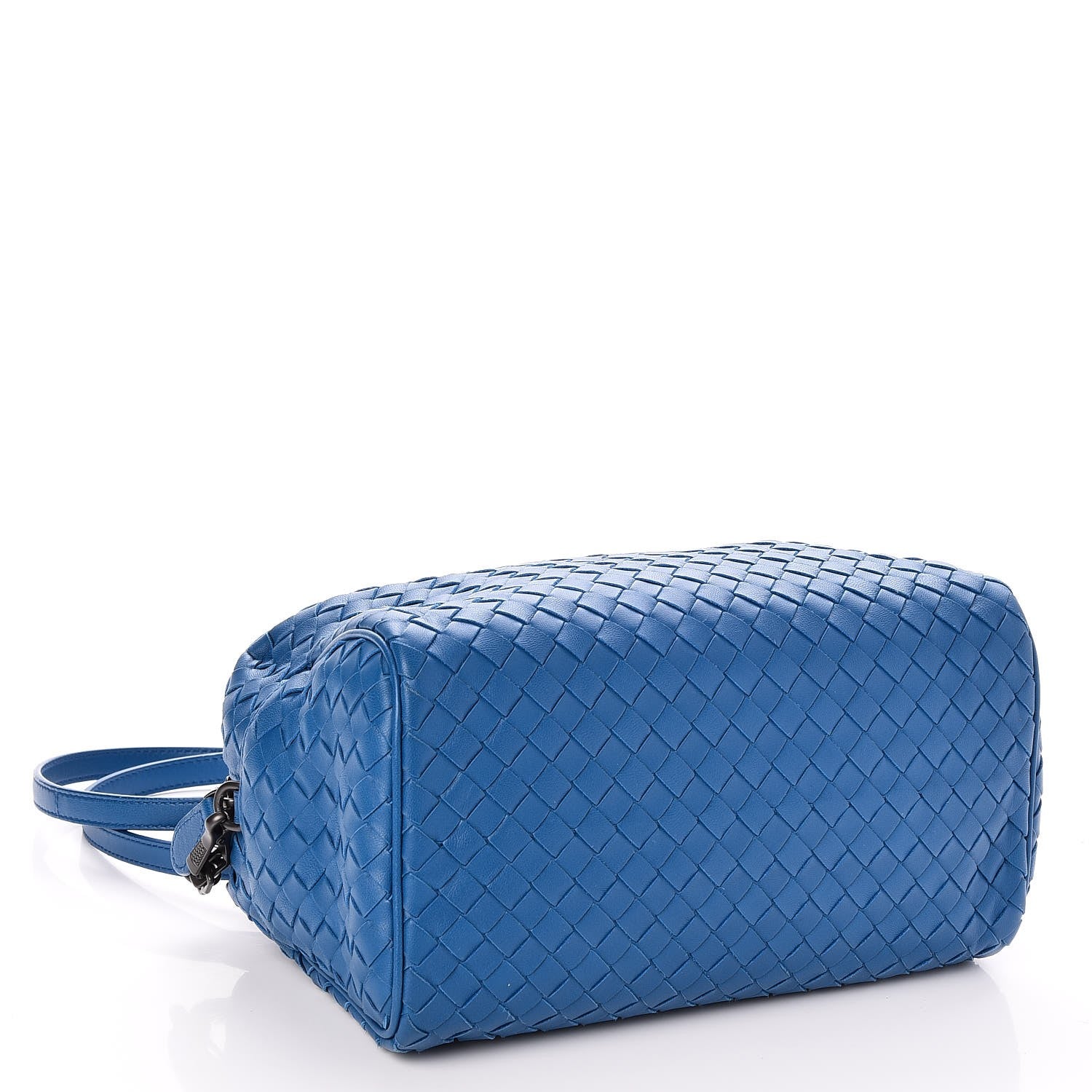 Bottega Veneta Nappa Intrecciato Mini Top Handle Bag Cobalt 5 of 8