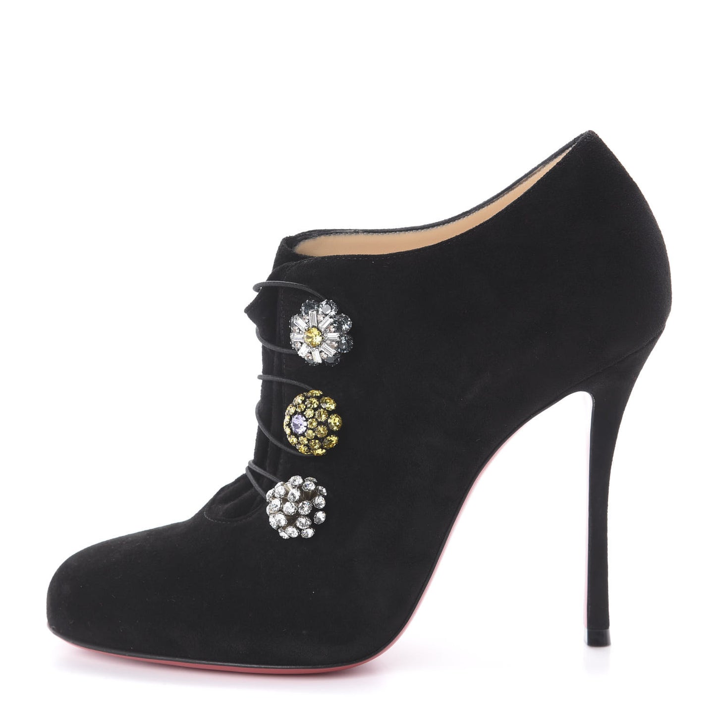 Veau Velours Bootoni MJ 100 Booties 38 Black