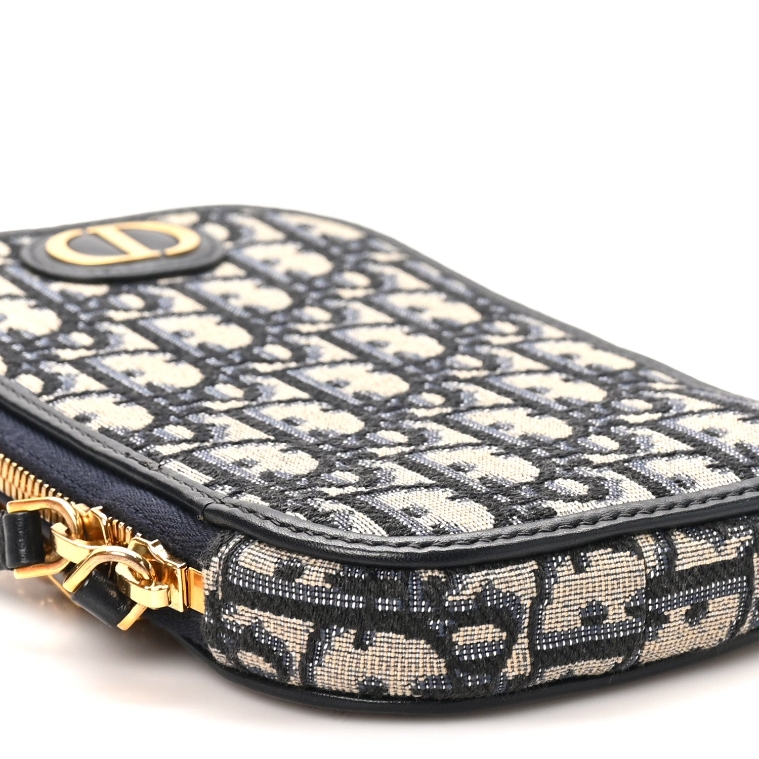 Christian Dior Oblique 30 Montaigne Phone Holder Blue 8 of 10