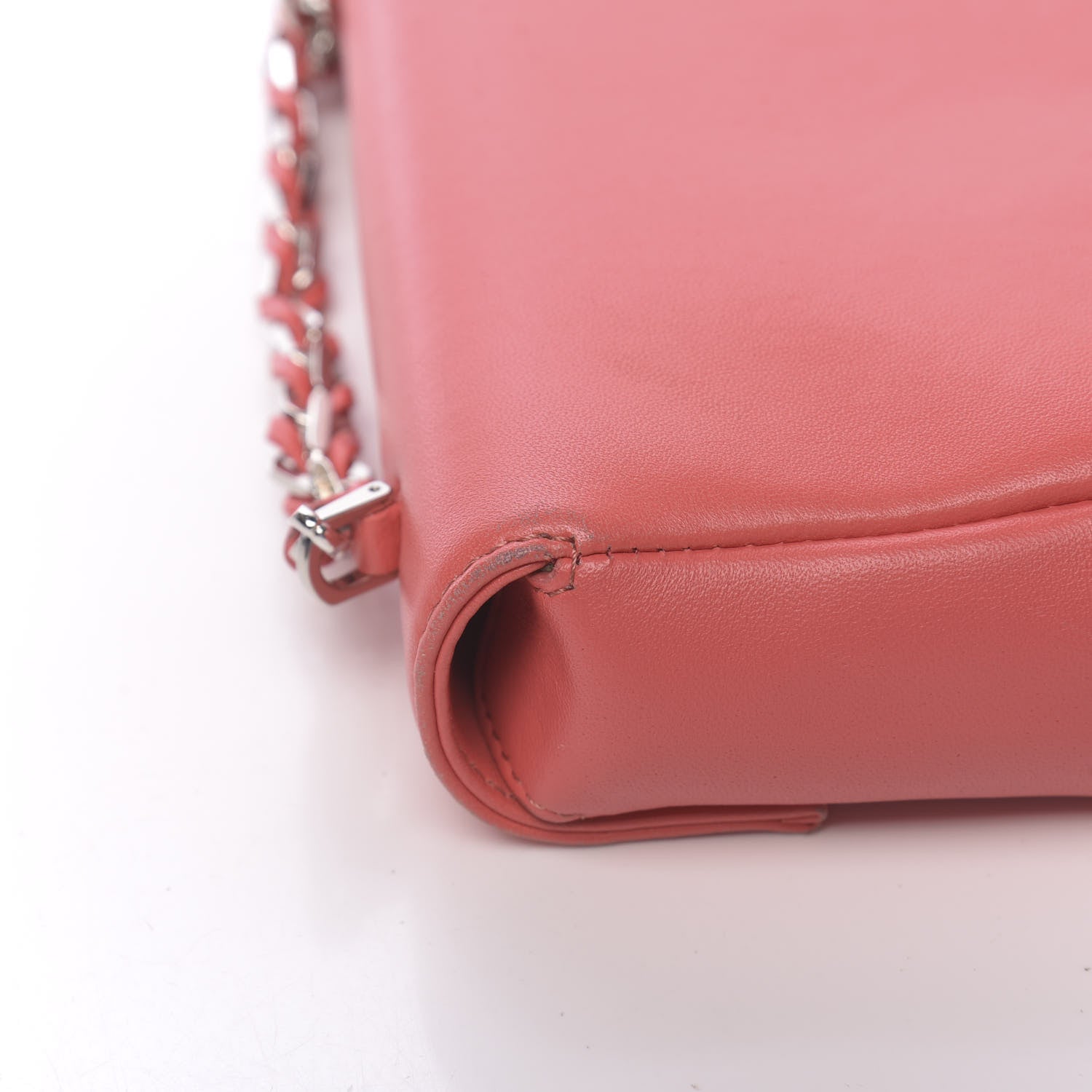 Fendi Nappa Mini Be Baguette Shoulder Bag Rosa Exstasy 15 of 17