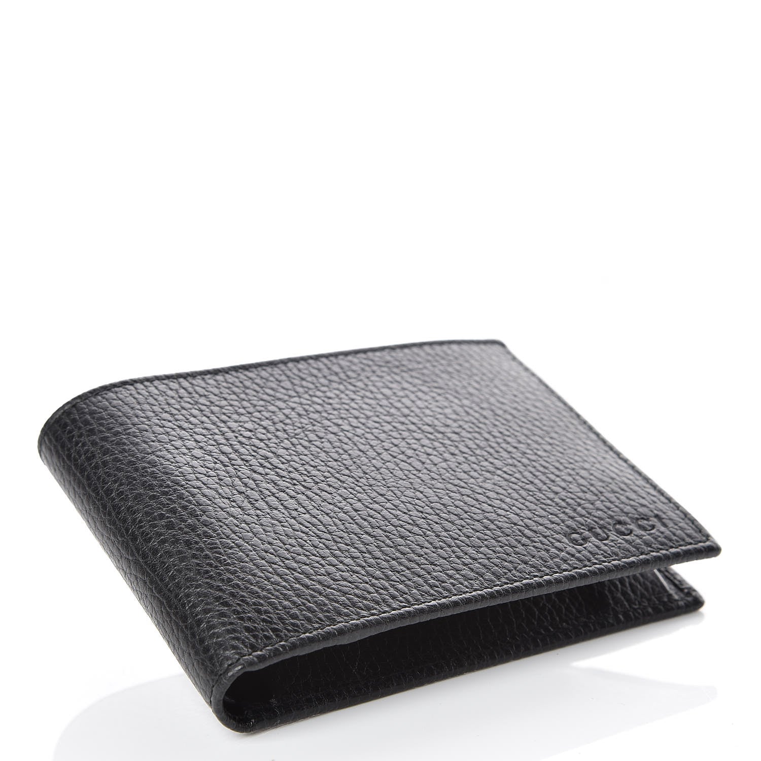 Gucci Dollar Calfskin Bi-Fold Wallet Black 4 of 10