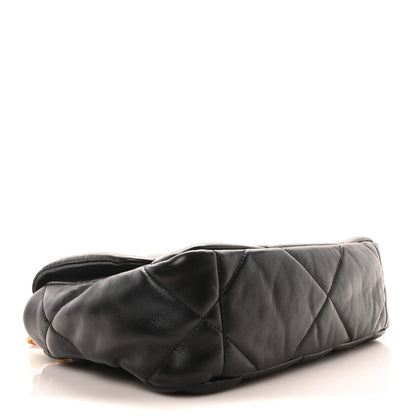 Chanel Lambskin Quilted Medium Chanel 19 Flap Black 4 of 11
