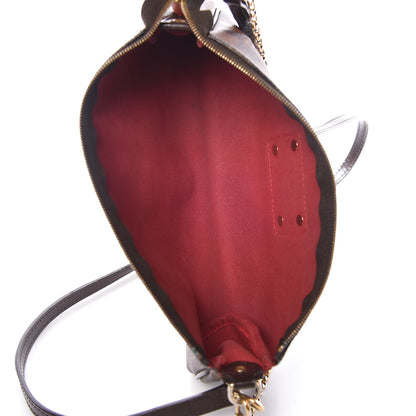 Louis Vuitton Damier Ebene Eva Clutch 5 of 10