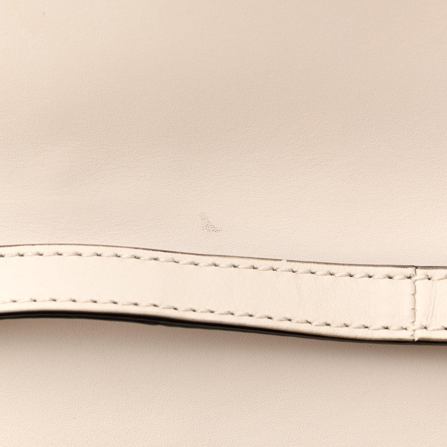 Calfskin Web Medium Sylvie Top Handle Bag White