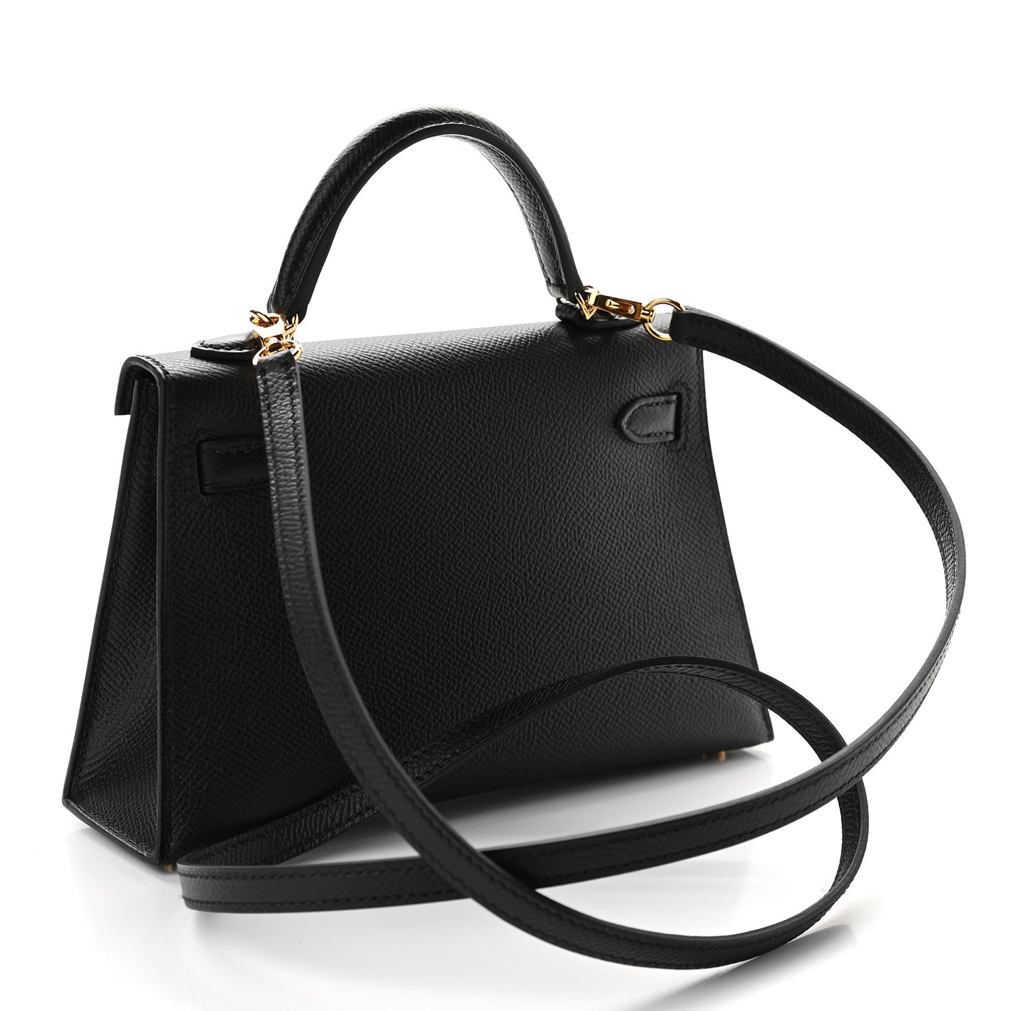 Epsom Mini Kelly Sellier 20 Black