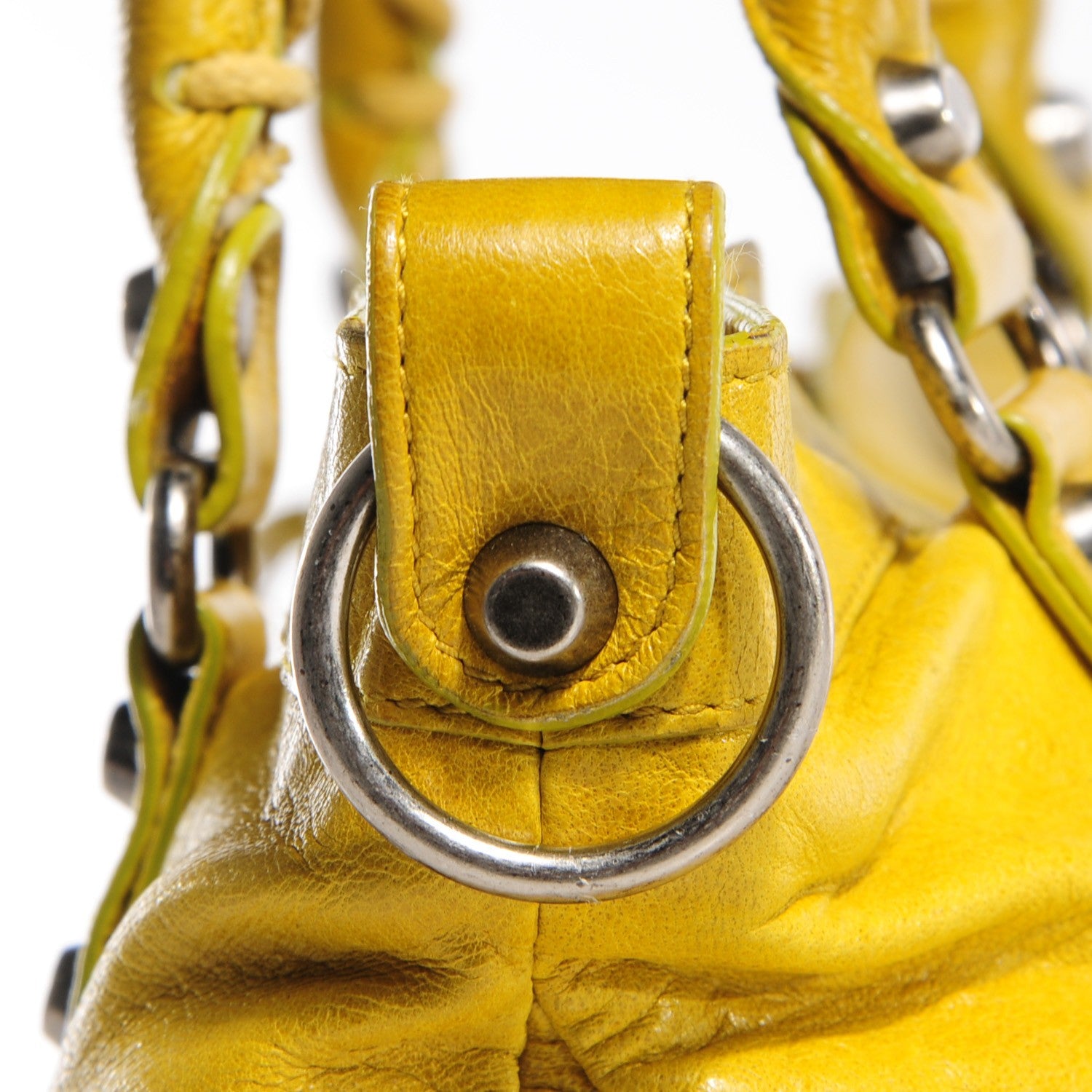 Balenciaga Chevre Classic Hardware First Yellow 12 of 13