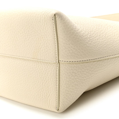 The Row Grained Calfskin Small N/S Park Tote Ivory 9 of 9