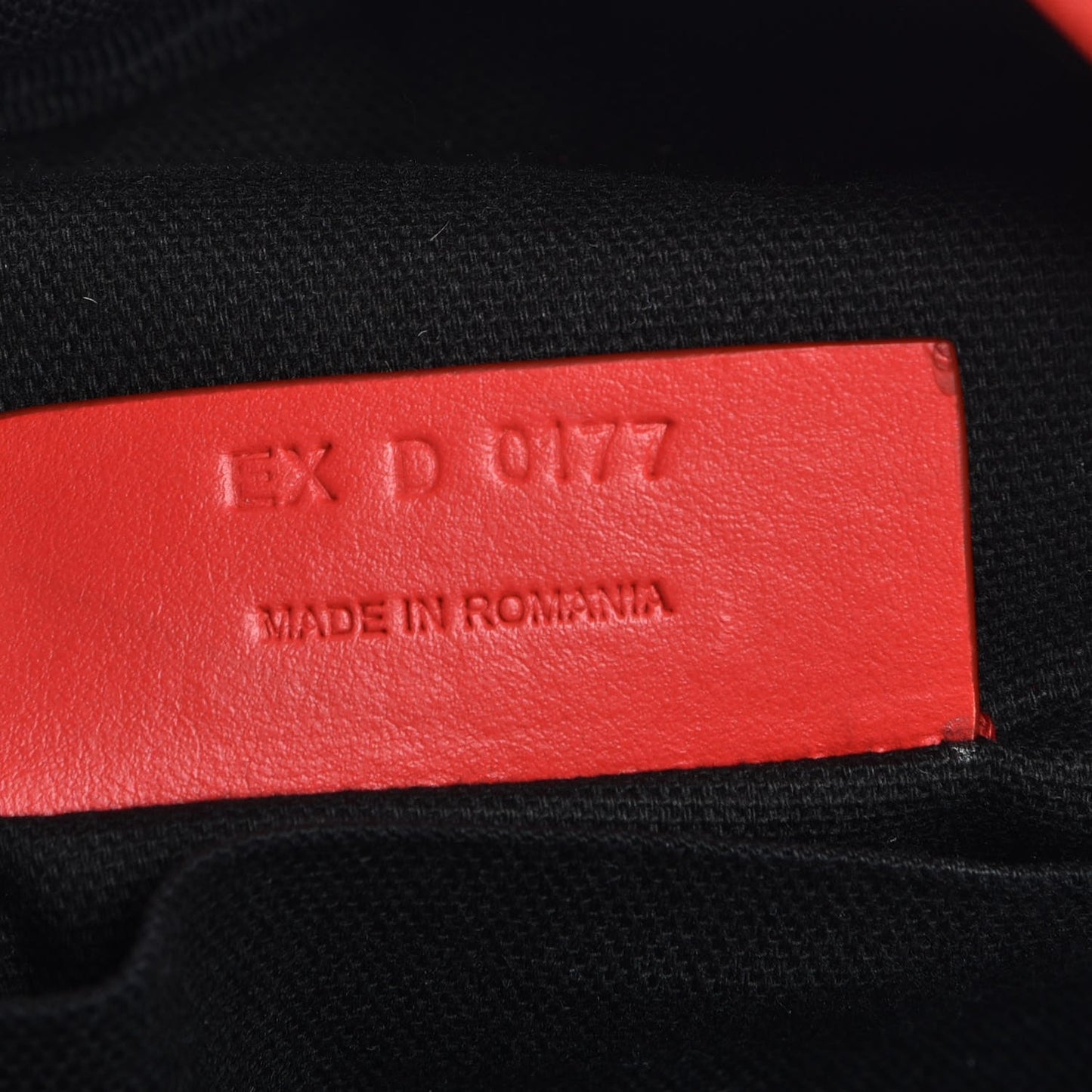 Nylon Bambi Print Nano Backpack Red