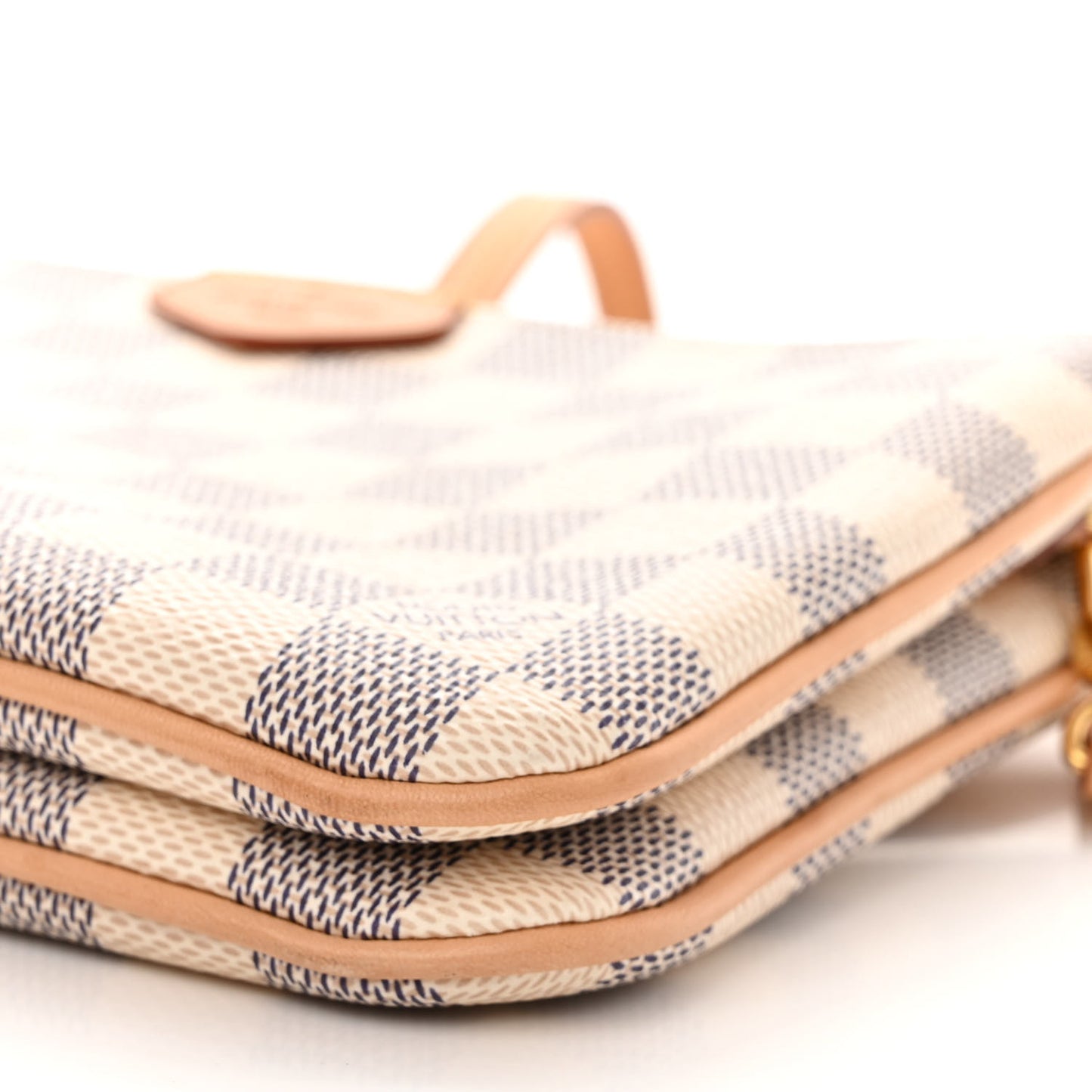 Damier Azur Double Zip Pochette