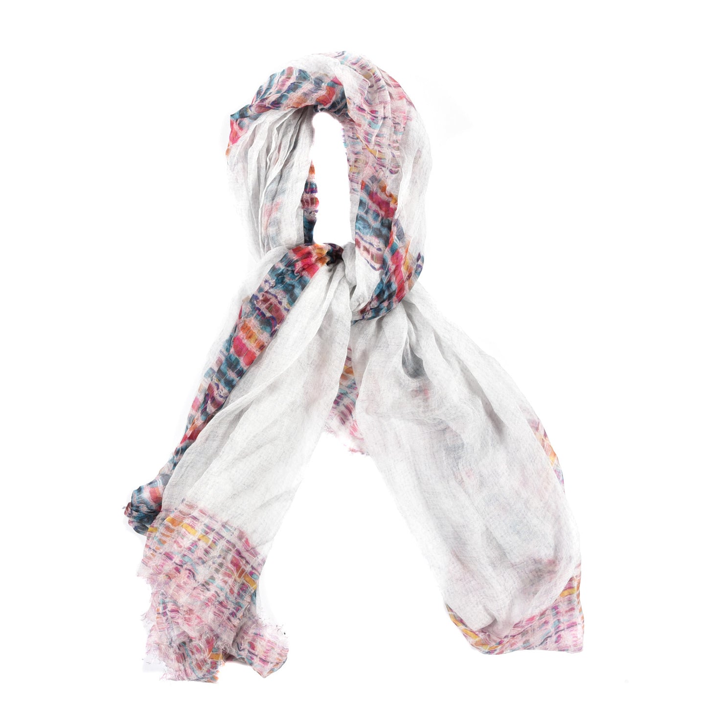 Cashmere Silk CC Stole Multicolor