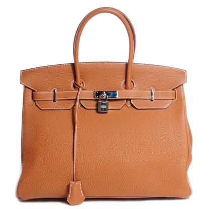 Hermes Togo Birkin 35 Gold 1 of 27
