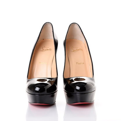 Christian Louboutin Patent Bianca 140 Pumps 39 Black 3 of 9