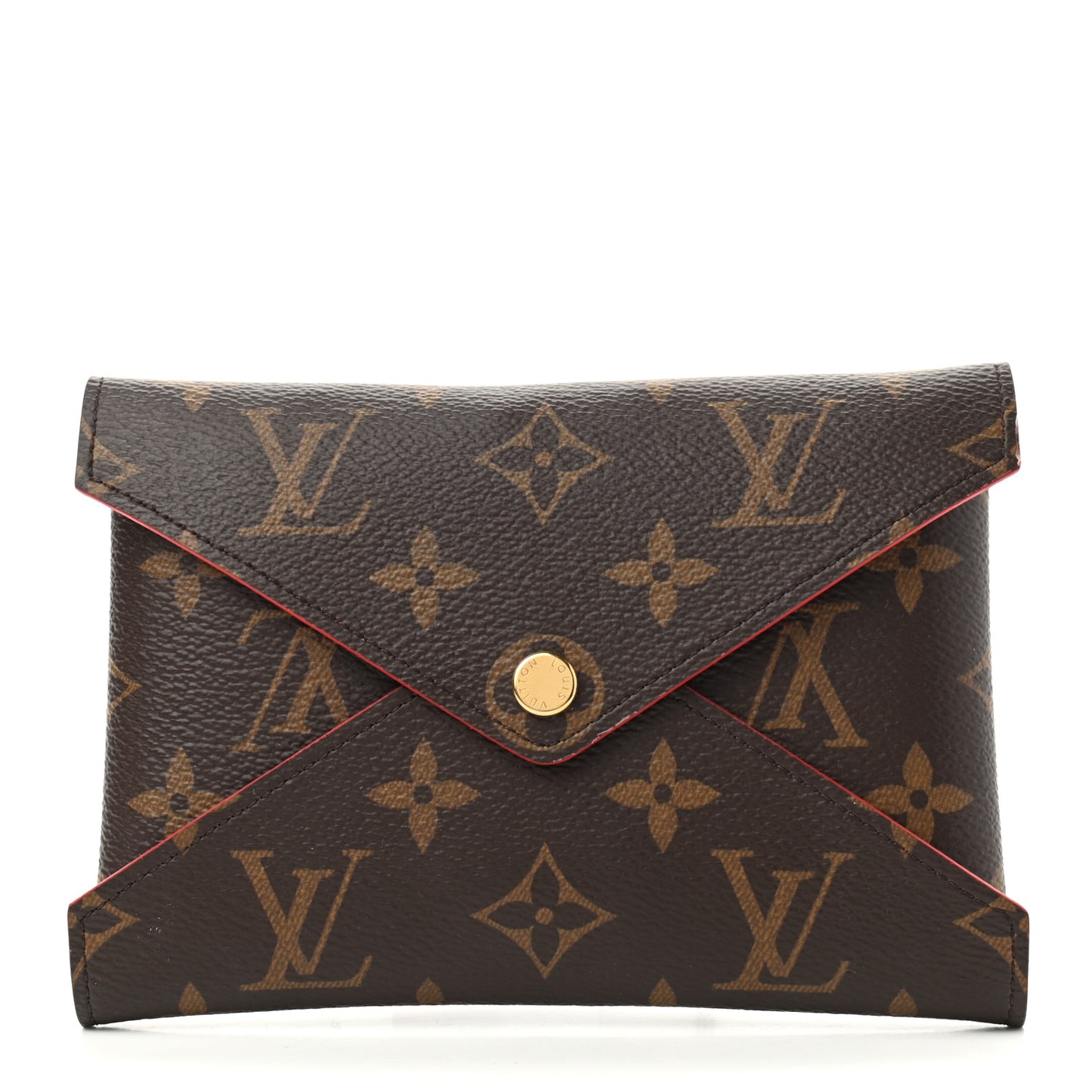 Monogram Medium Kirigami Pochette Insert Coquelicot