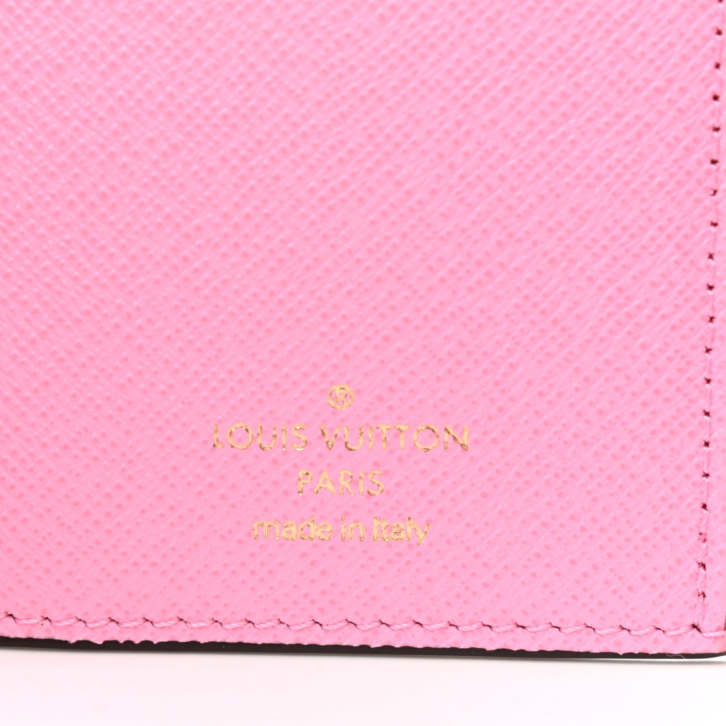 Monogram 2022 Christmas Animation Paris Victorine Wallet Pink