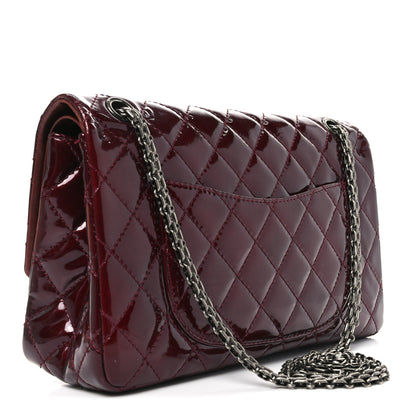 Chanel Patent Quilted 2.55 Reissue 226 Flap Burgundy 3 of 11