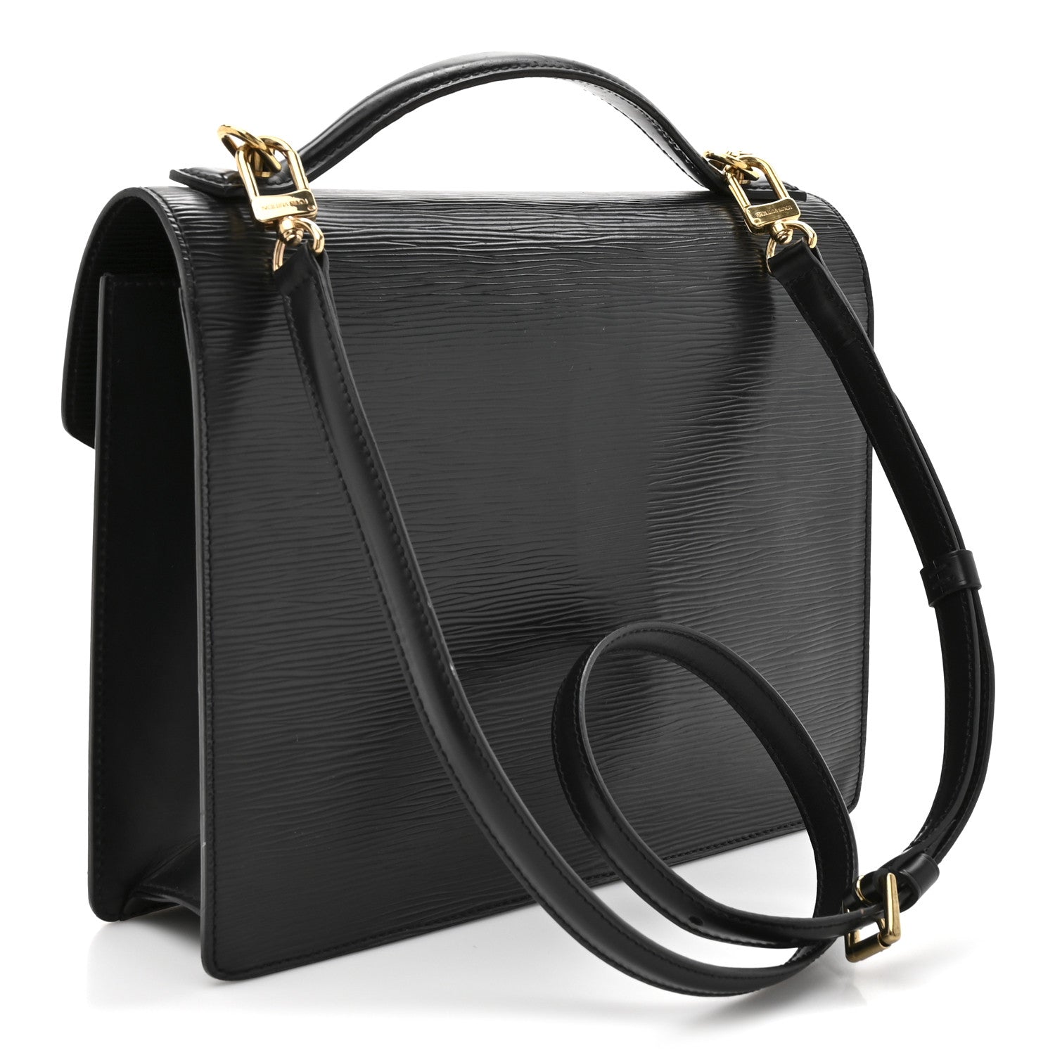 Louis Vuitton Epi Monceau Black 3 of 16
