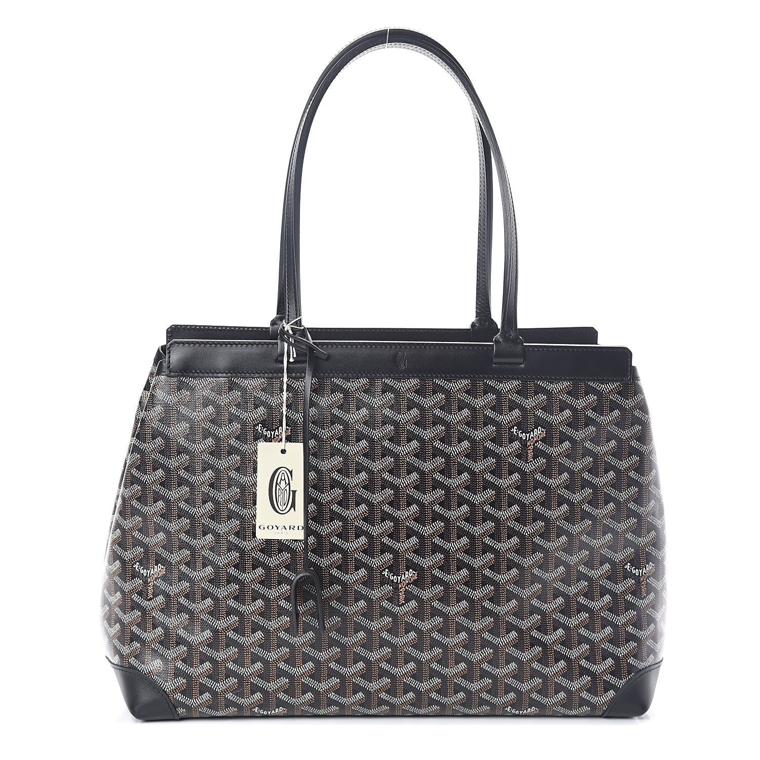 Goyard Goyardine Bellechasse PM Black 1 of 9