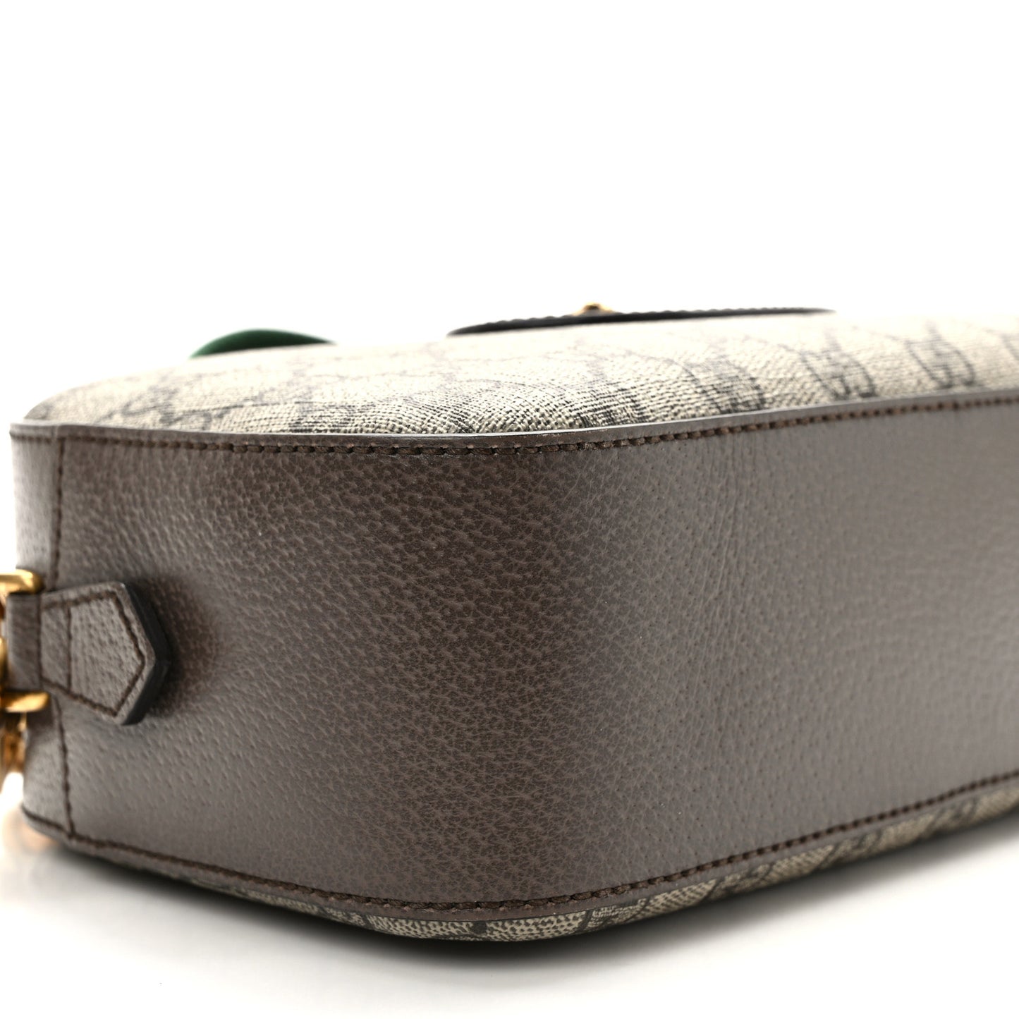 GG Supreme Monogram Web Neo Vintage Shoulder Bag Beige New Acero Crop