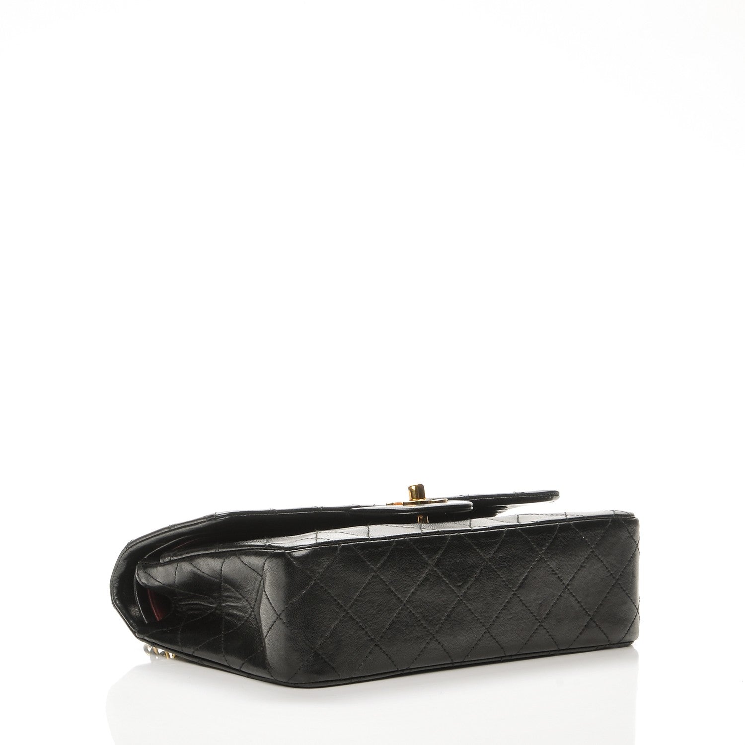 Chanel Lambskin Quilted Small Double Flap Black 4 of 7