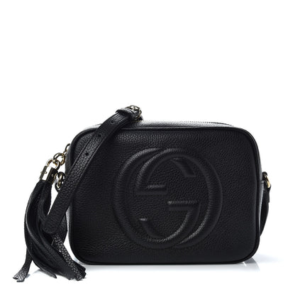 Gucci Pebbled Calfskin Small Soho Disco Bag Black 1 of 8